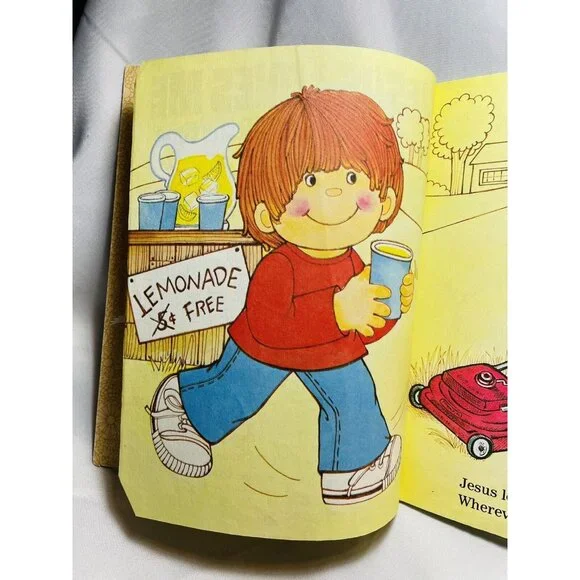 Jesus Loves Me All The Time, A Happy Day Book Vintage Children's Hardcover - Picture 5 of 12